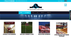 Desktop Screenshot of boosterbannerstore.com
